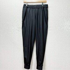 Nike Women’s Dri-Fit Golf Pants UV UPF 40+ Standard Fit Black Grid Pattern